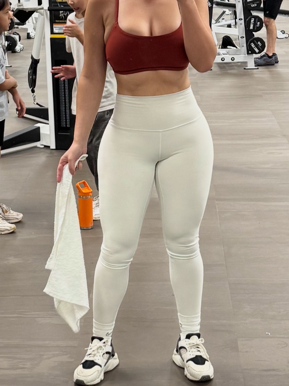 lululemon Align High-Rise Pant 28", WHITE OPAL, Size 6